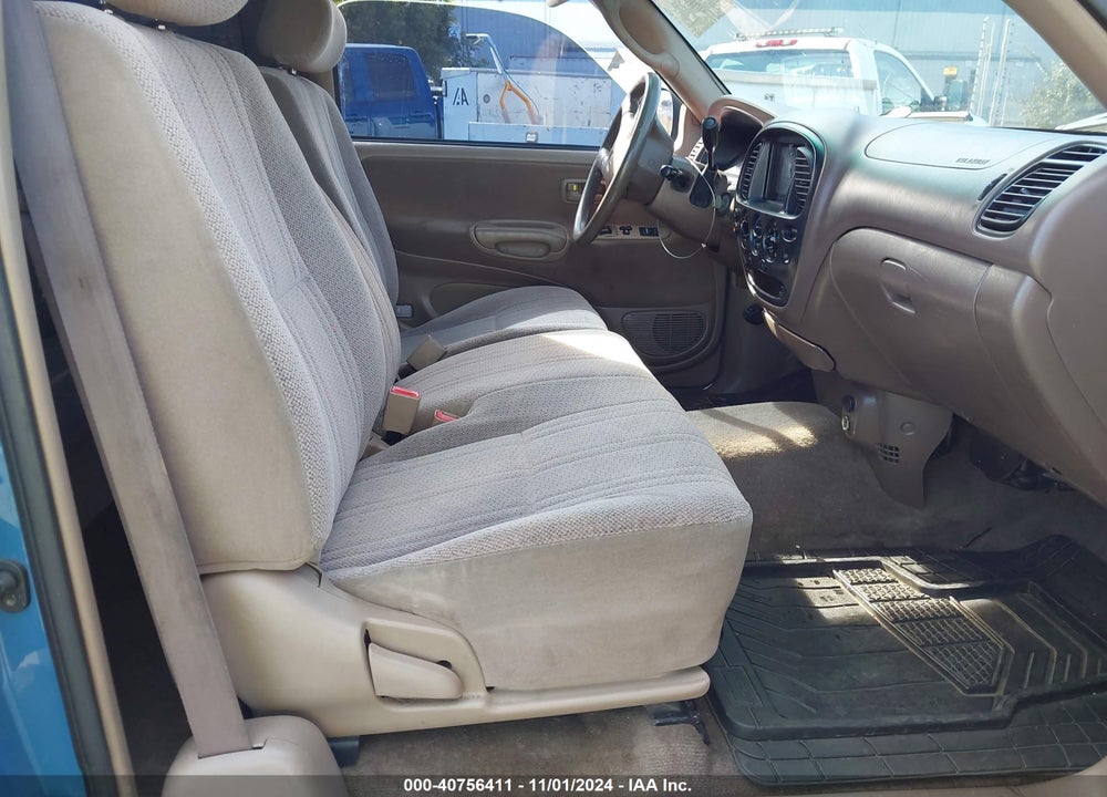 2001 TOYOTA TUNDRA SR5 V8 VIN: 5TBRT34141S200597