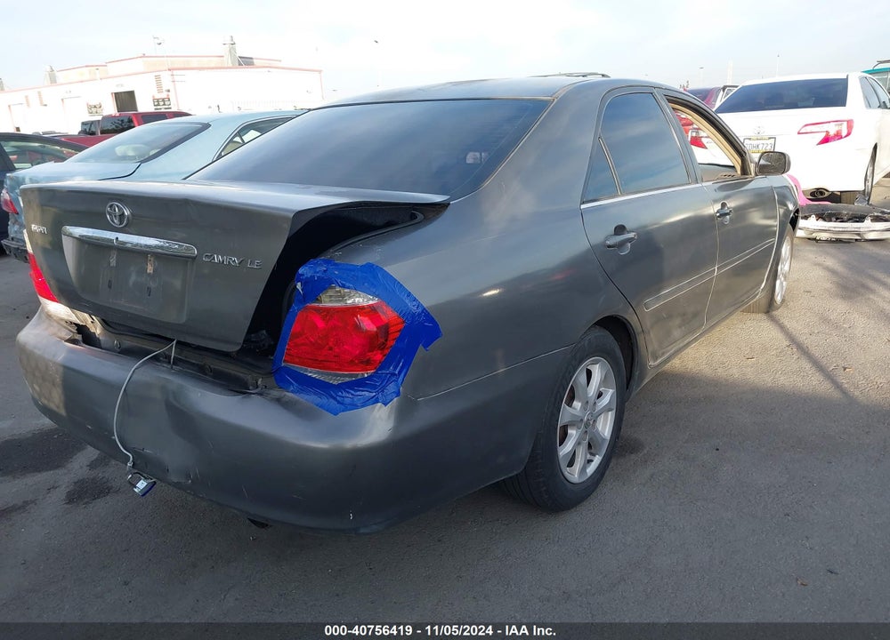 2006 TOYOTA CAMRY LE VIN: 4T1BE32K66U683247