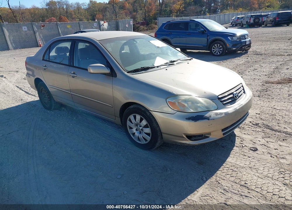 2004 TOYOTA COROLLA LE VIN: 2T1BR38E24C275655