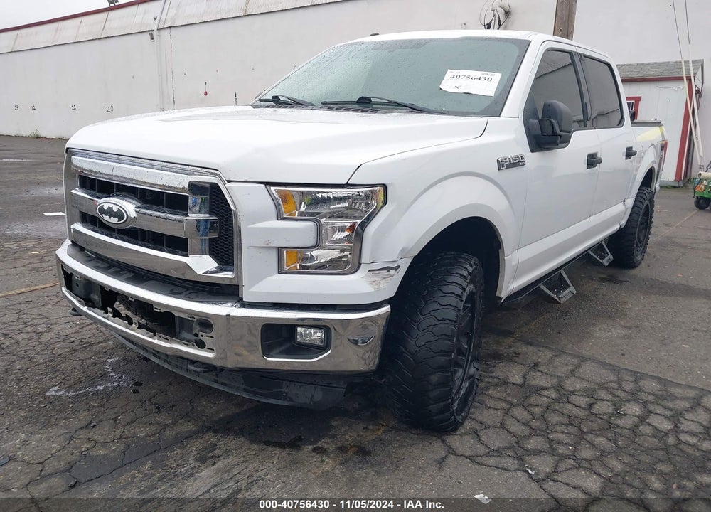 2016 FORD F-150 XLT VIN: 1FTEW1E80GKD01830