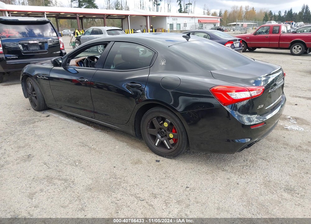 2019 MASERATI GHIBLI S Q4 VIN: ZAM57YTA9K1309866