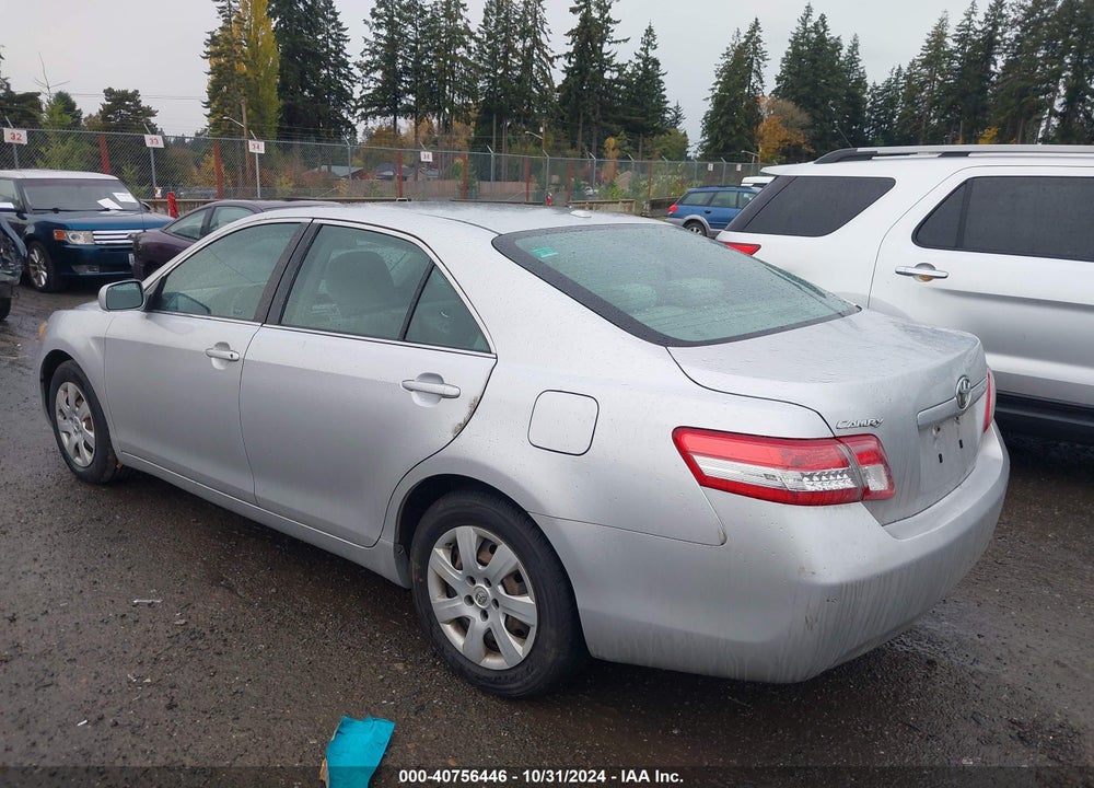2011 TOYOTA CAMRY VIN: 4T1BF3EKXBU612524