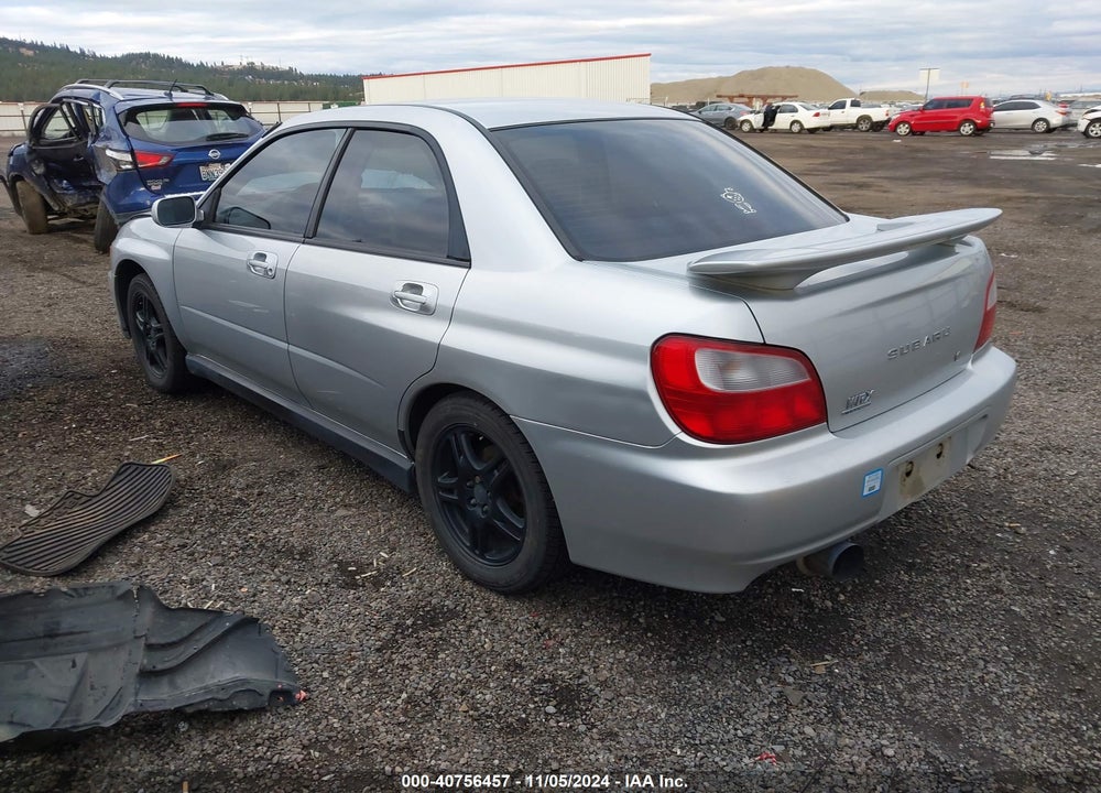 2002 SUBARU IMPREZA WRX VIN: JF1GD29622G530900