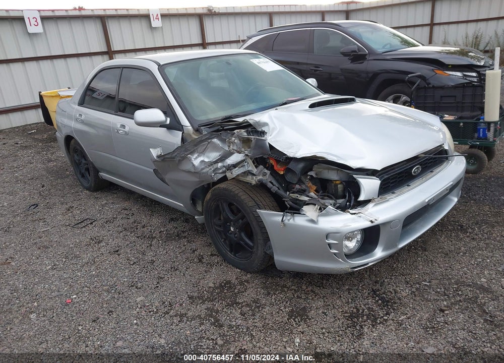 2002 SUBARU IMPREZA WRX VIN: JF1GD29622G530900
