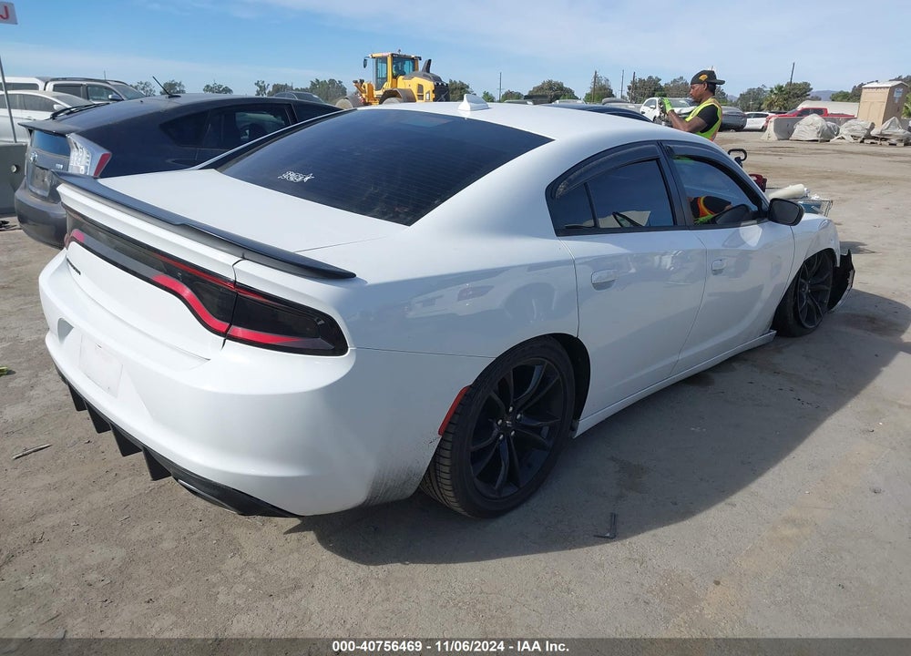 2017 DODGE CHARGER SXT RWD VIN: 2C3CDXHG7HH623655