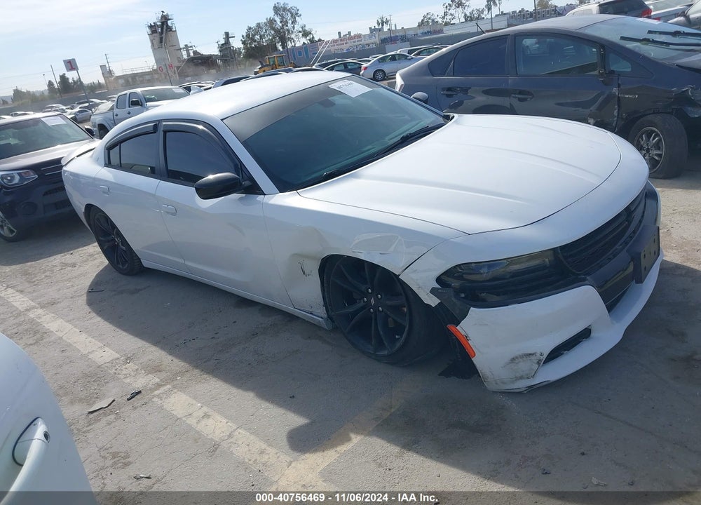 2017 DODGE CHARGER SXT RWD VIN: 2C3CDXHG7HH623655