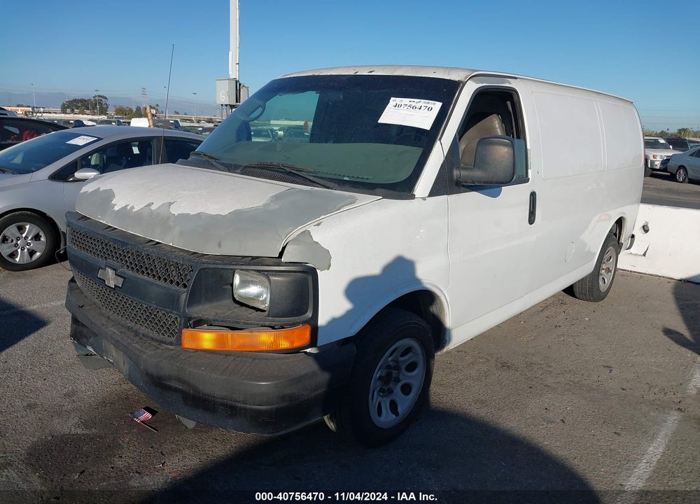2009 CHEVROLET EXPRESS 1500 WORK VAN VIN: 1GCFG15X791134061