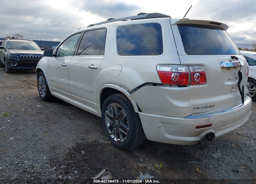2011 GMC ACADIA DENALI VIN: 1GKKVTED9BJ368184