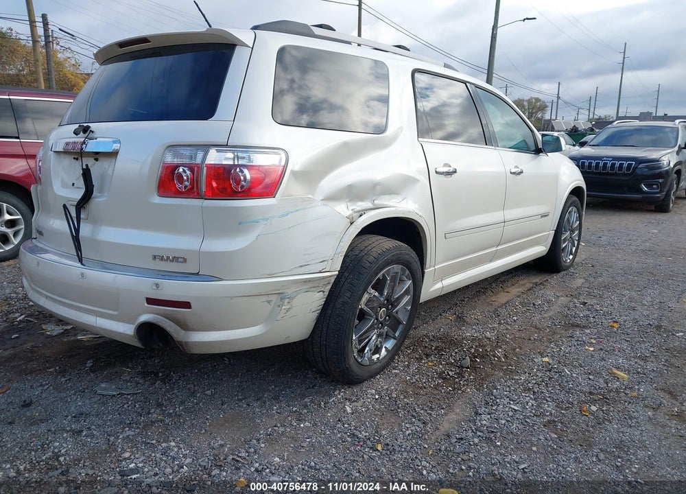 2011 GMC ACADIA DENALI VIN: 1GKKVTED9BJ368184