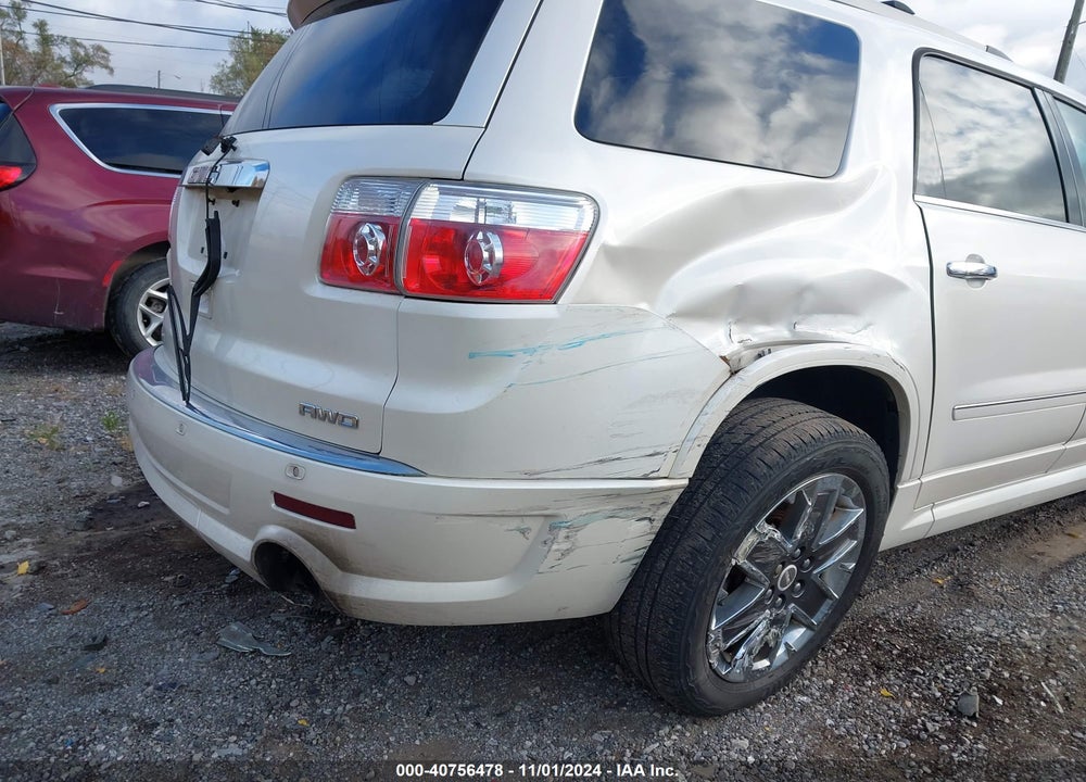 2011 GMC ACADIA DENALI VIN: 1GKKVTED9BJ368184