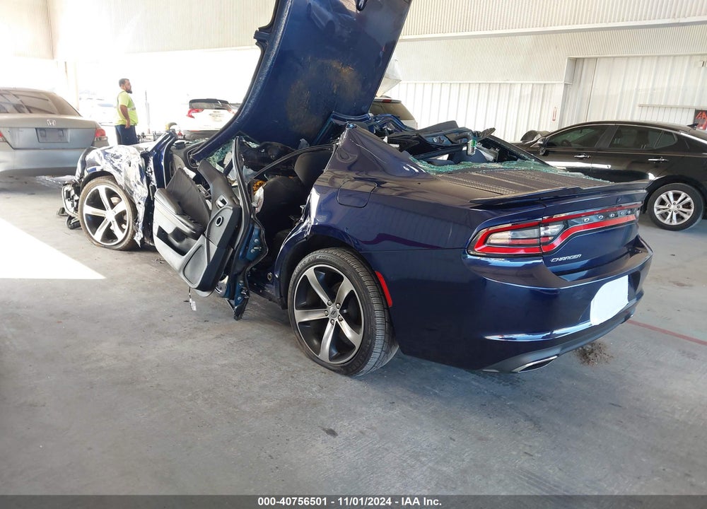 2017 DODGE CHARGER SXT RWD VIN: 2C3CDXHG0HH543551