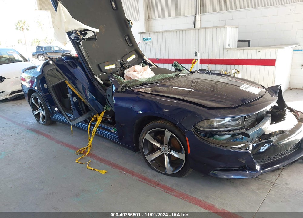 2017 DODGE CHARGER SXT RWD VIN: 2C3CDXHG0HH543551