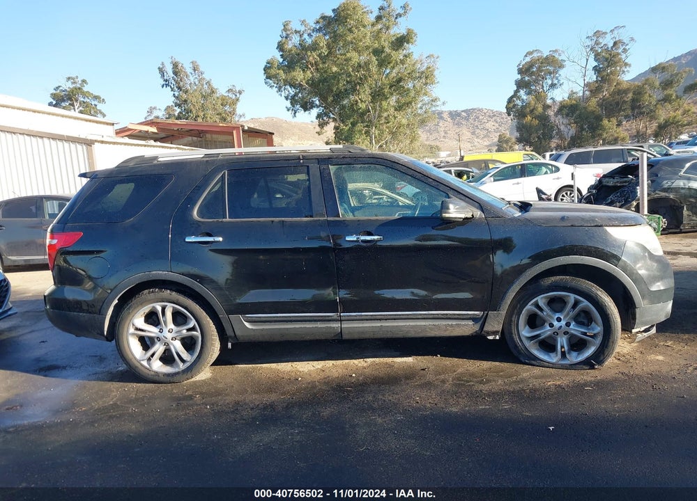 2012 FORD EXPLORER LIMITED VIN: 1FMHK7F8XCGA48728