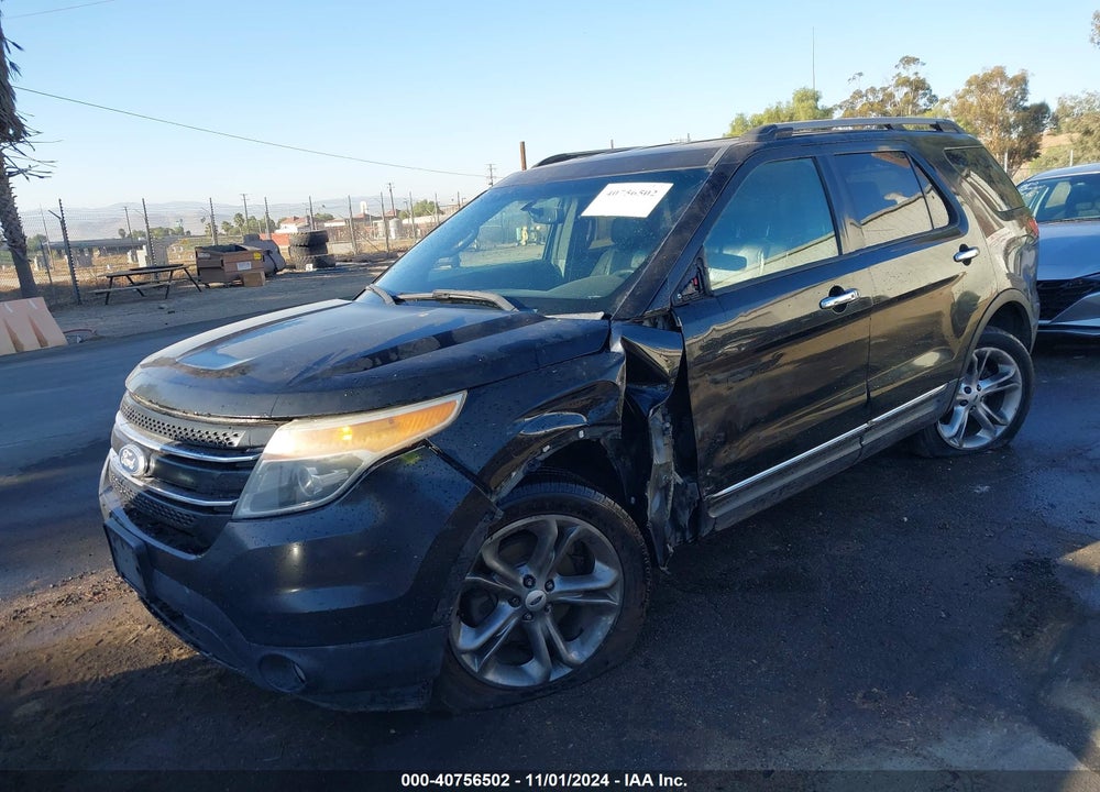 2012 FORD EXPLORER LIMITED VIN: 1FMHK7F8XCGA48728