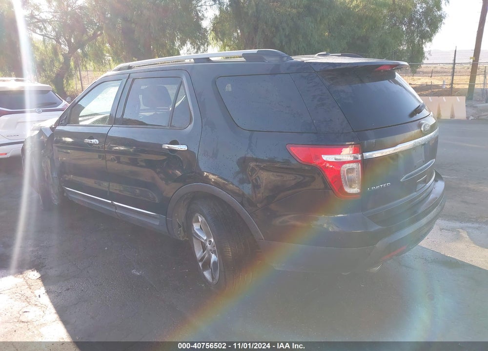 2012 FORD EXPLORER LIMITED VIN: 1FMHK7F8XCGA48728