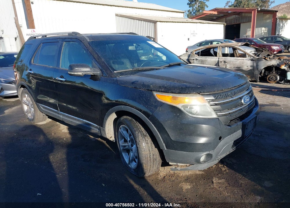 2012 FORD EXPLORER LIMITED VIN: 1FMHK7F8XCGA48728