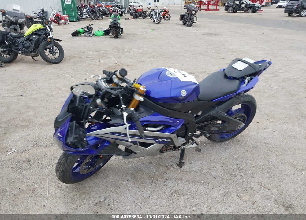 2016 YAMAHA YZFR6 VIN: JYARJ16E1GA035448