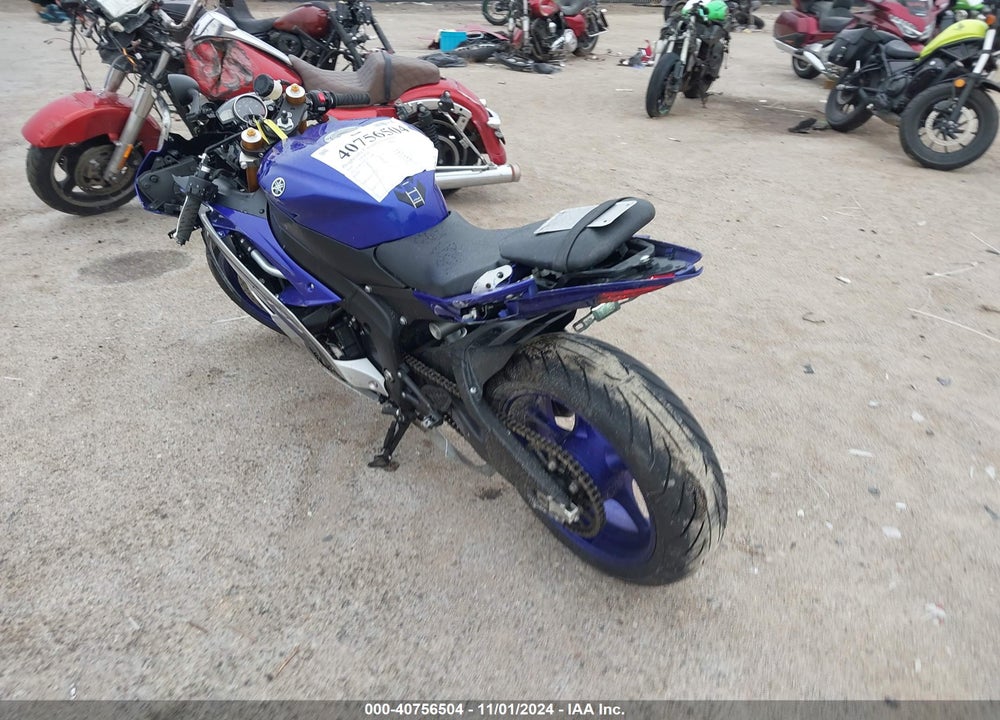 2016 YAMAHA YZFR6 VIN: JYARJ16E1GA035448