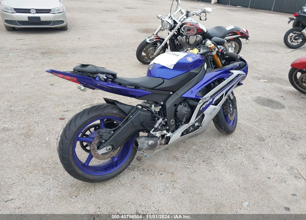 2016 YAMAHA YZFR6 VIN: JYARJ16E1GA035448