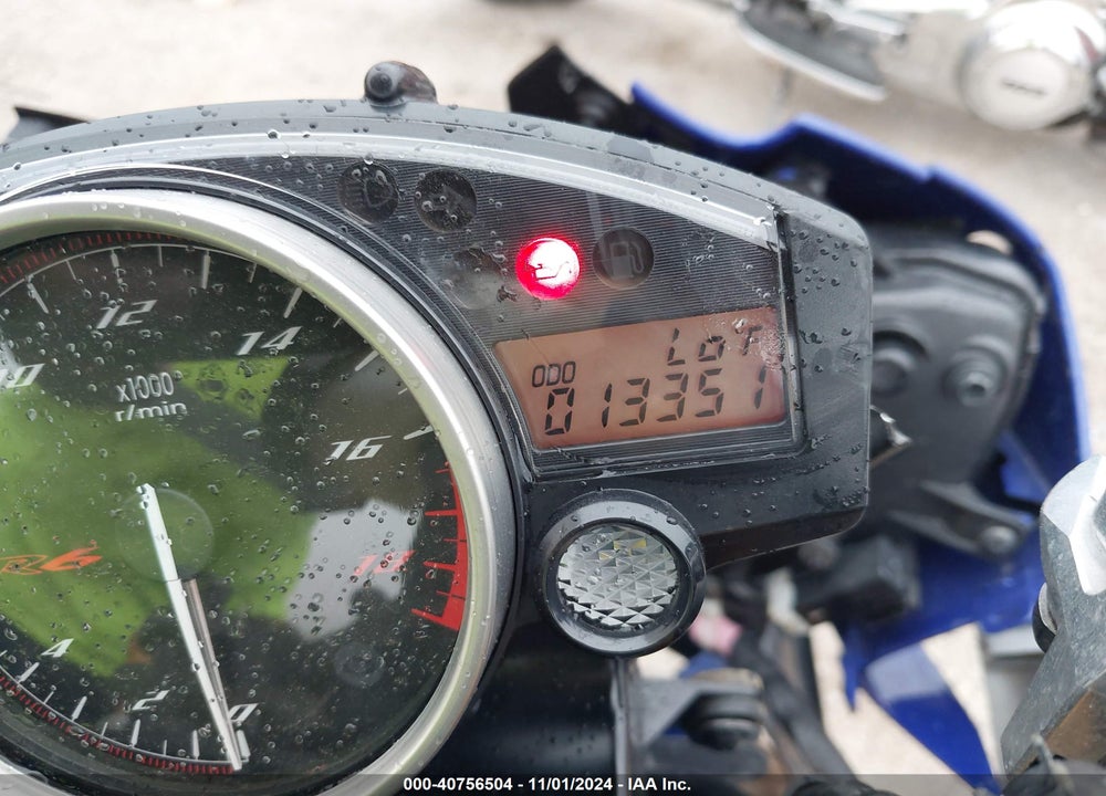 2016 YAMAHA YZFR6 VIN: JYARJ16E1GA035448