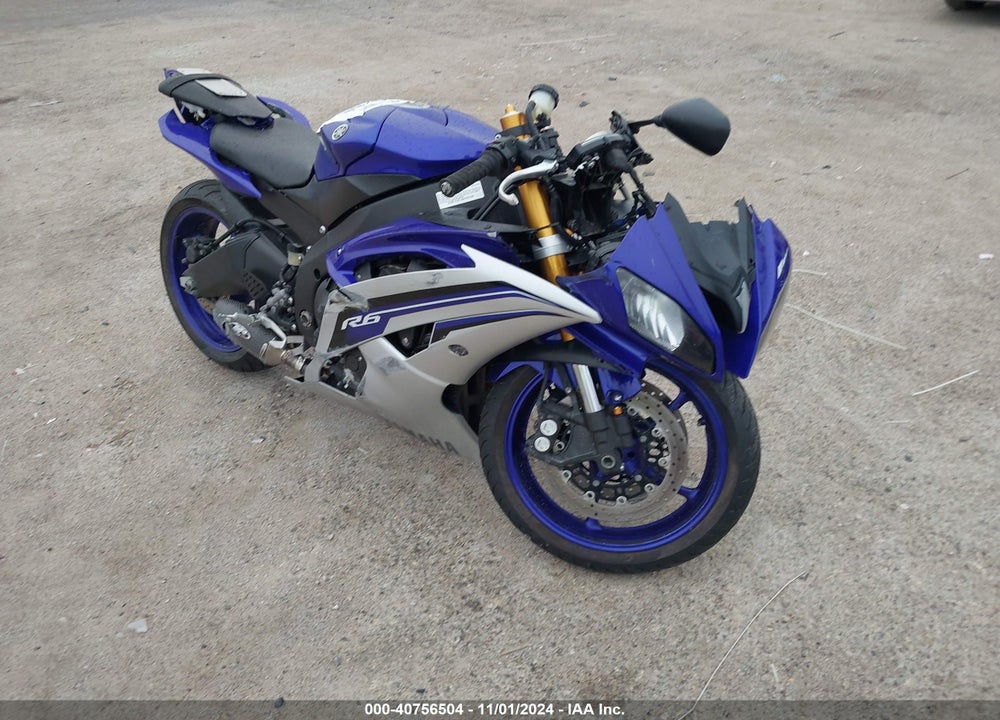 2016 YAMAHA YZFR6 VIN: JYARJ16E1GA035448