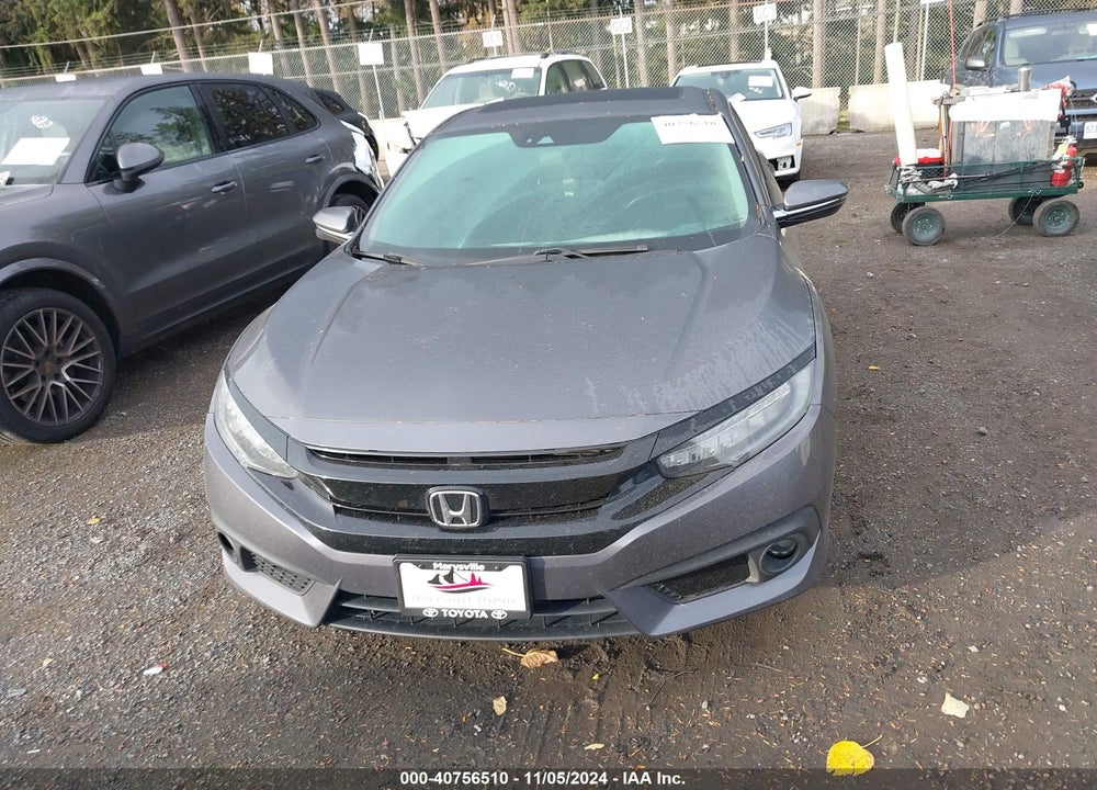 2016 HONDA CIVIC TOURING VIN: 2HGFC1F97GH651887
