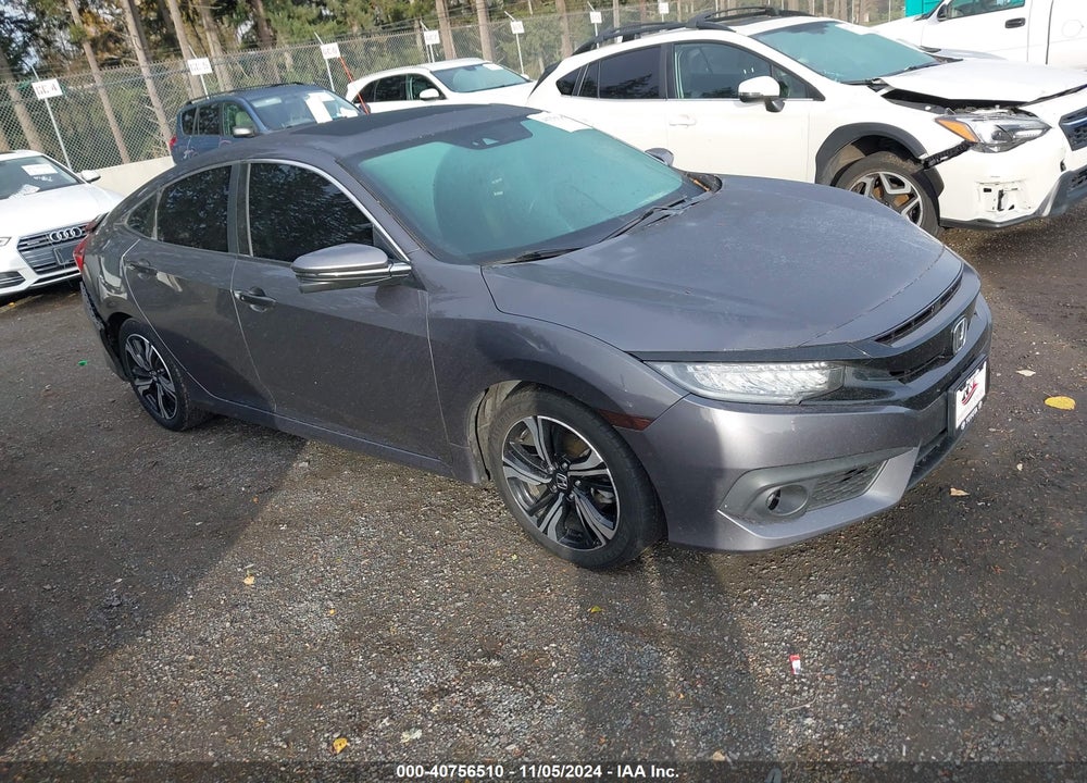 2016 HONDA CIVIC TOURING VIN: 2HGFC1F97GH651887