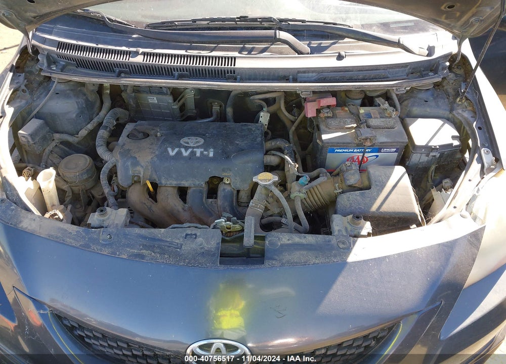 2009 TOYOTA YARIS VIN: JTDBT903091312681