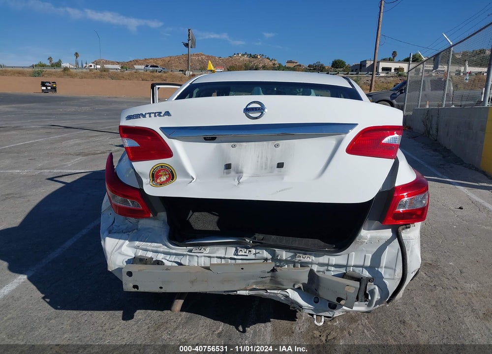 2019 NISSAN SENTRA S VIN: 3N1AB7AP7KY342978