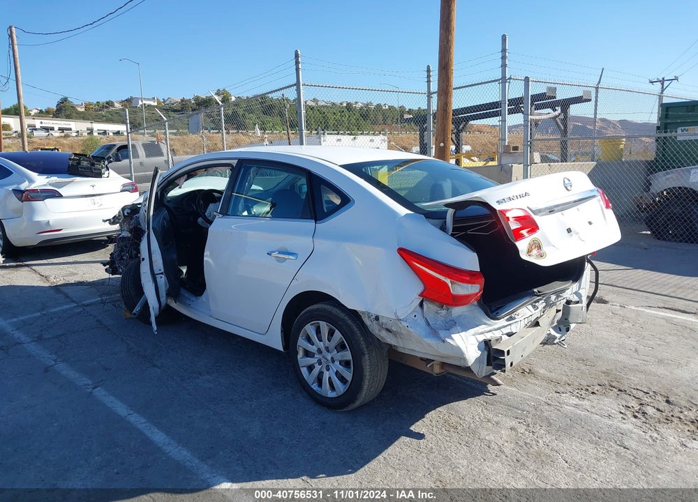 2019 NISSAN SENTRA S VIN: 3N1AB7AP7KY342978