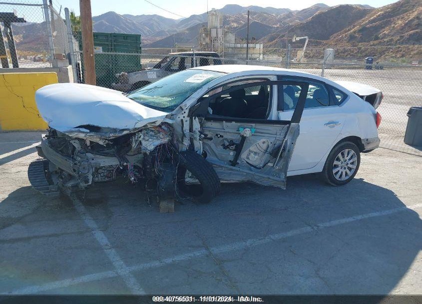 2019 NISSAN SENTRA S VIN: 3N1AB7AP7KY342978