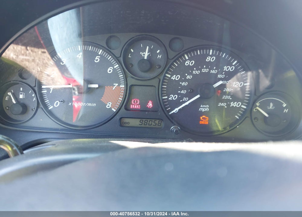 1999 MAZDA MX-5 MIATA LEATHER PKG/POPULAR EQUIPMENT PKG/SPORTS PKG/TOURING PKG VIN: JM1NB3536X0134641