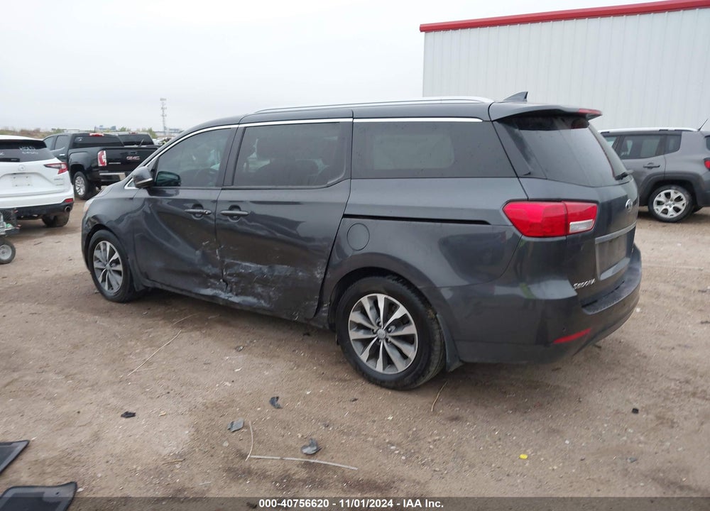 2017 KIA SEDONA SX VIN: KNDMC5C18H6323831