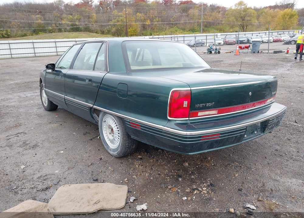 1995 OLDSMOBILE 98 REGENCY ELITE VIN: 1G3CX52K6S4322612