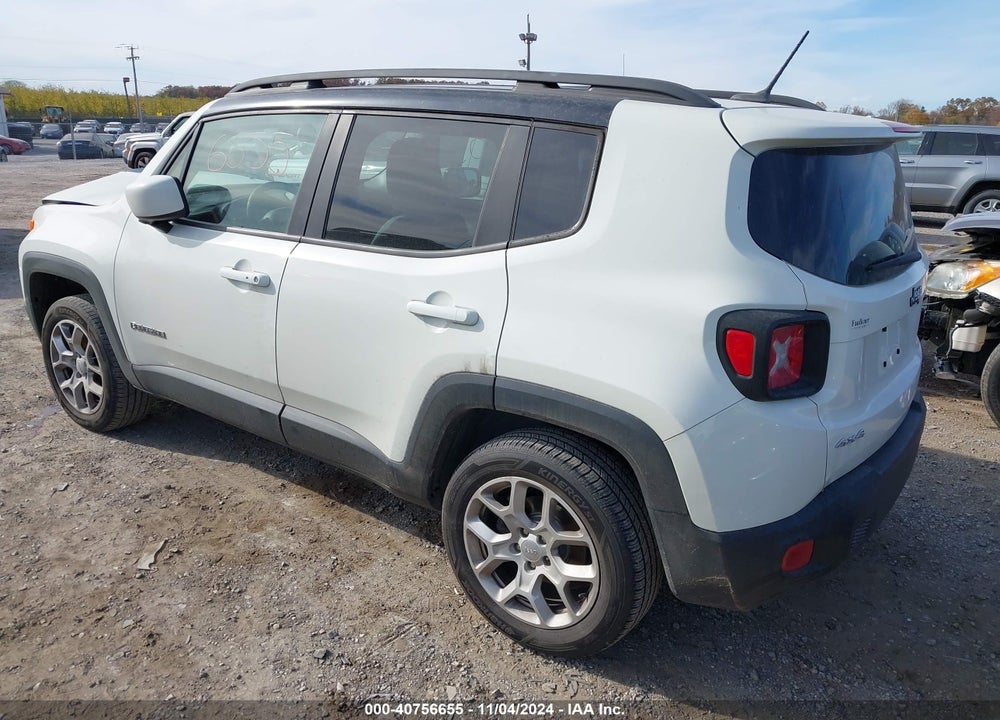 2016 JEEP RENEGADE LATITUDE VIN: ZACCJBBT8GPD21799