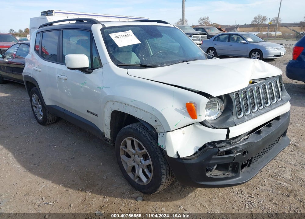 2016 JEEP RENEGADE LATITUDE VIN: ZACCJBBT8GPD21799