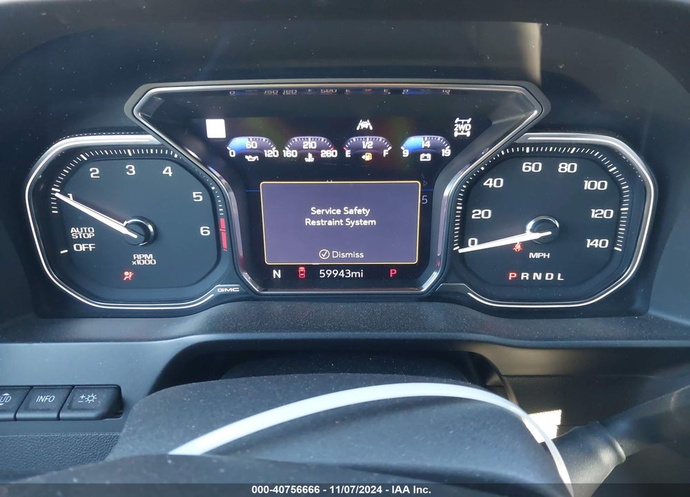 2019 GMC SIERRA 1500 AT4 VIN: 3GTP9EELXKG233192