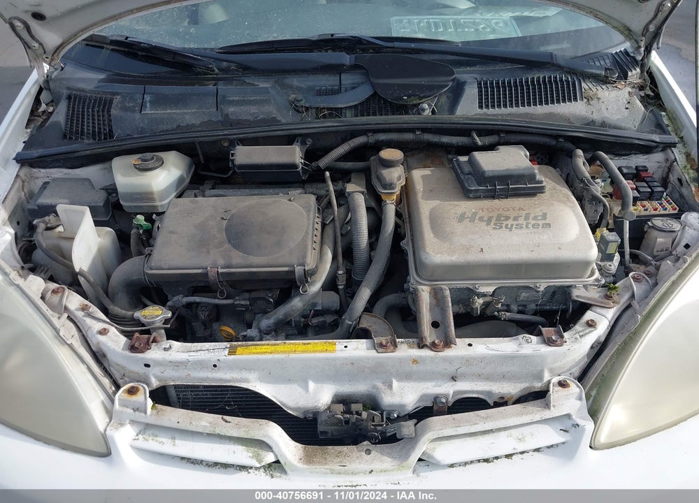 2001 TOYOTA PRIUS VIN: JT2BK12U110015805