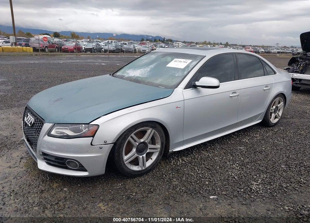 2012 AUDI A4 2.0T PREMIUM VIN: WAUHFAFL2CN014544