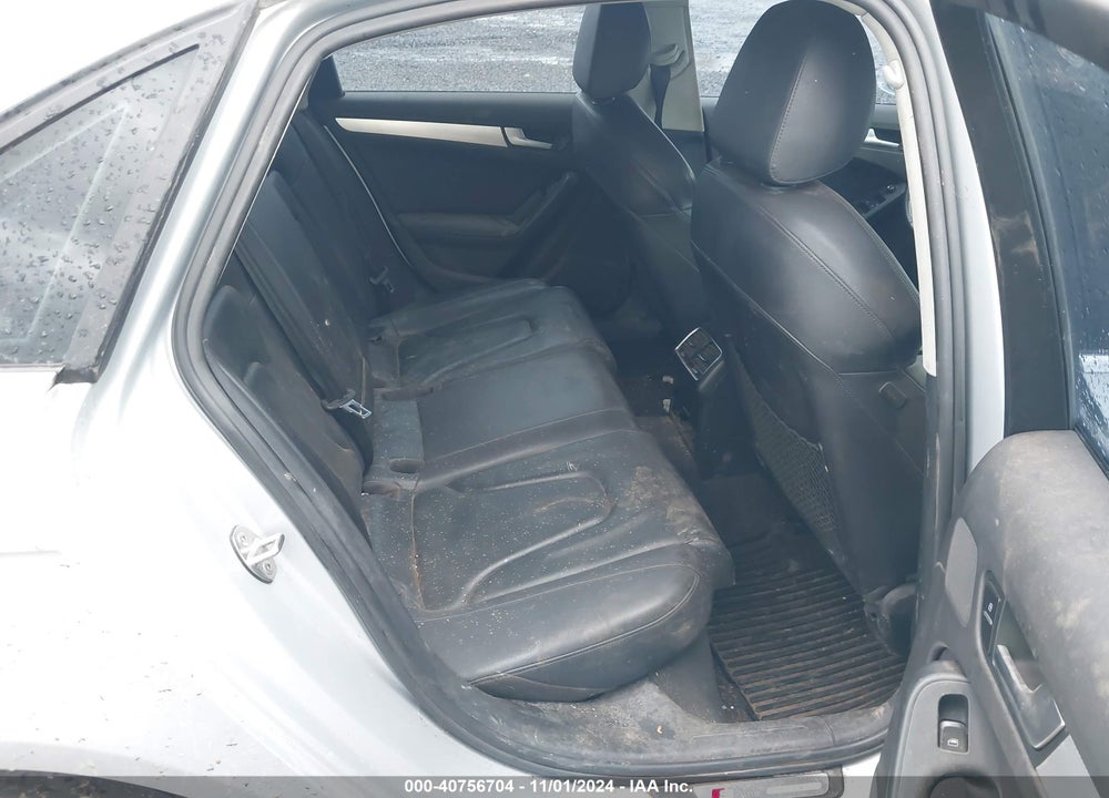 2012 AUDI A4 2.0T PREMIUM VIN: WAUHFAFL2CN014544