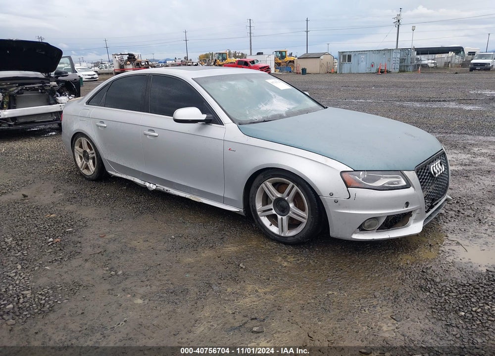 2012 AUDI A4 2.0T PREMIUM VIN: WAUHFAFL2CN014544