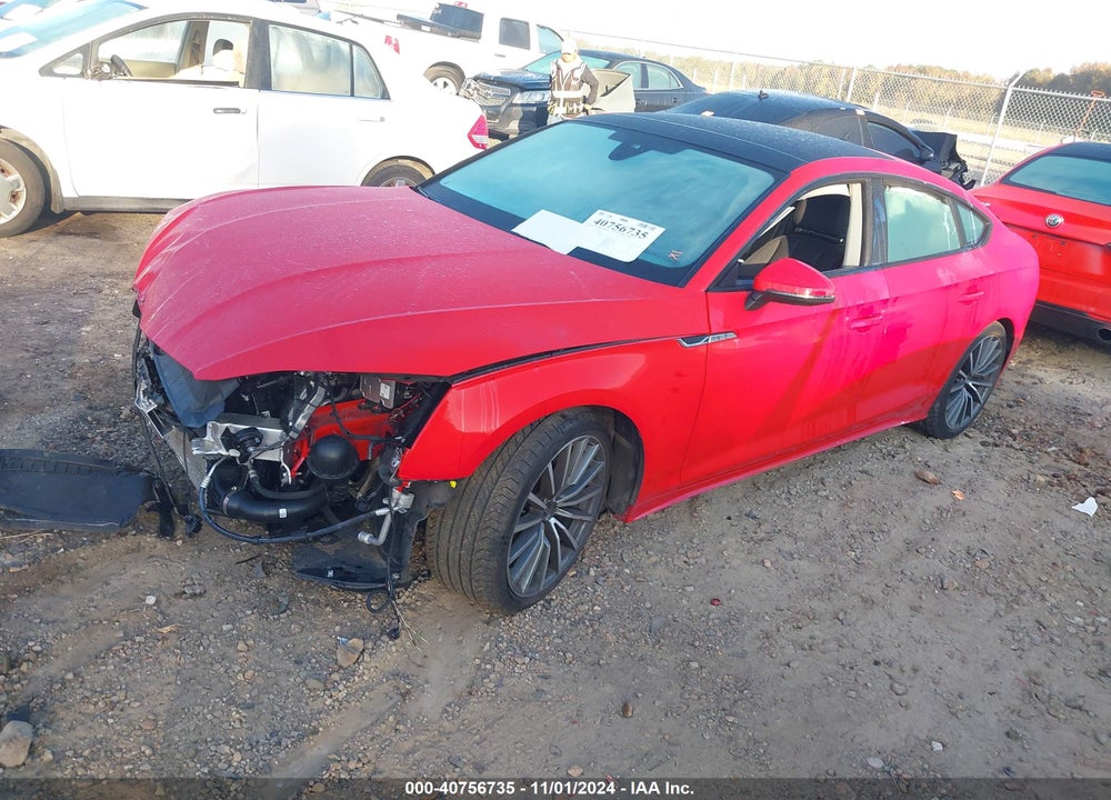 2022 AUDI A5 SPORTBACK PREMIUM PLUS 40 TFSI QUATTRO S TRONIC VIN: WAUCBCF58NA011306