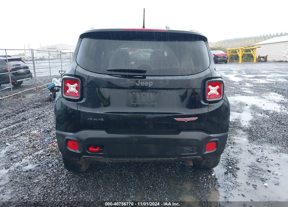 2017 JEEP RENEGADE TRAILHAWK 4X4 VIN: ZACCJBCB6HPE80067