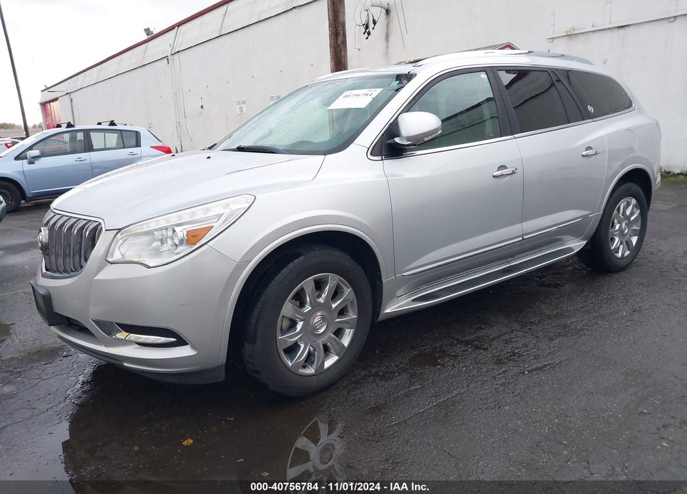 2016 BUICK ENCLAVE LEATHER VIN: 5GAKVBKD7GJ290930