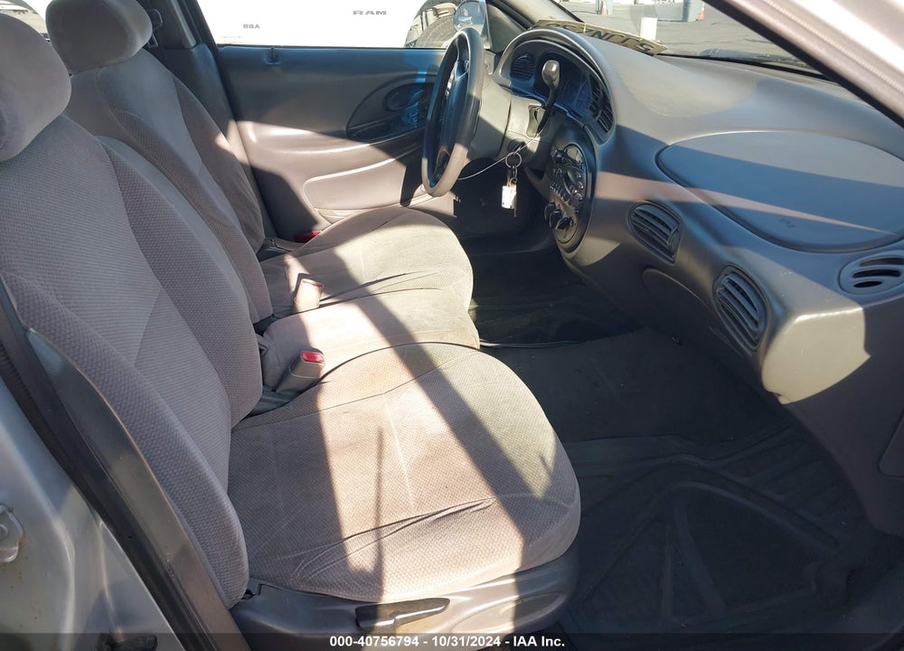 1999 FORD TAURUS SE/SE-NE VIN: 1FAFP53U8XG192096