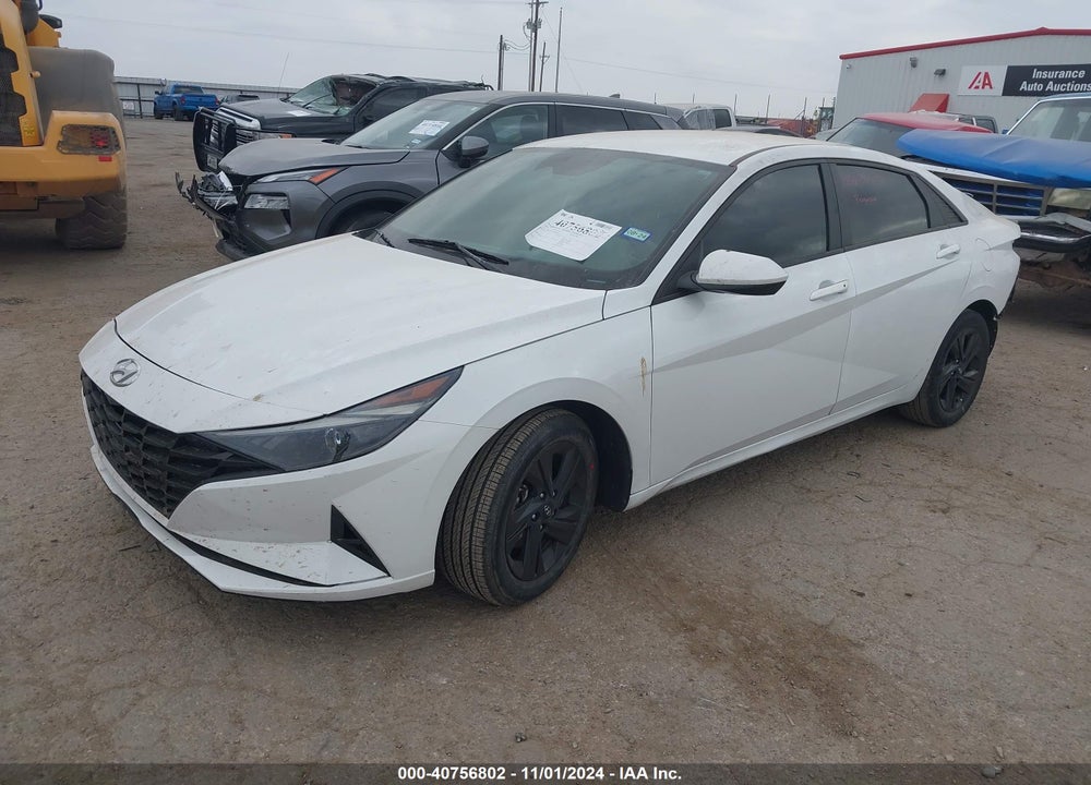 2021 HYUNDAI ELANTRA SEL VIN: 5NPLM4AG3MH009465