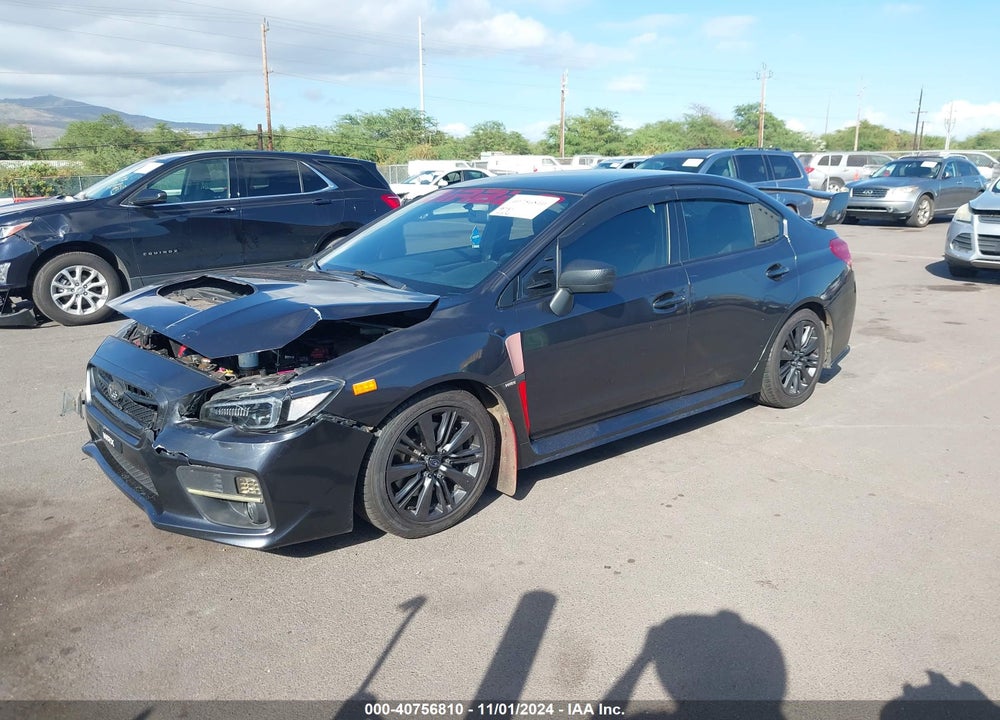 2015 SUBARU WRX VIN: JF1VA1A62F9807688