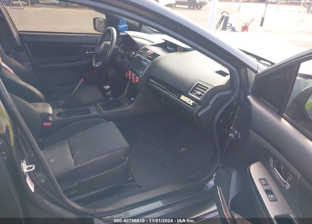 2015 SUBARU WRX VIN: JF1VA1A62F9807688