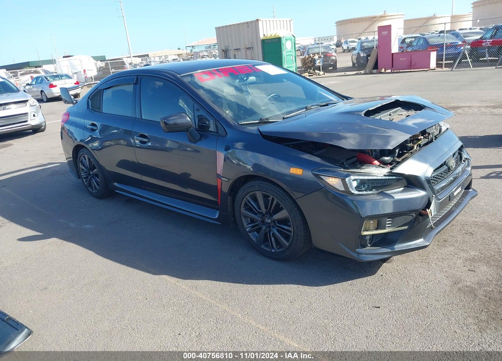 2015 SUBARU WRX VIN: JF1VA1A62F9807688