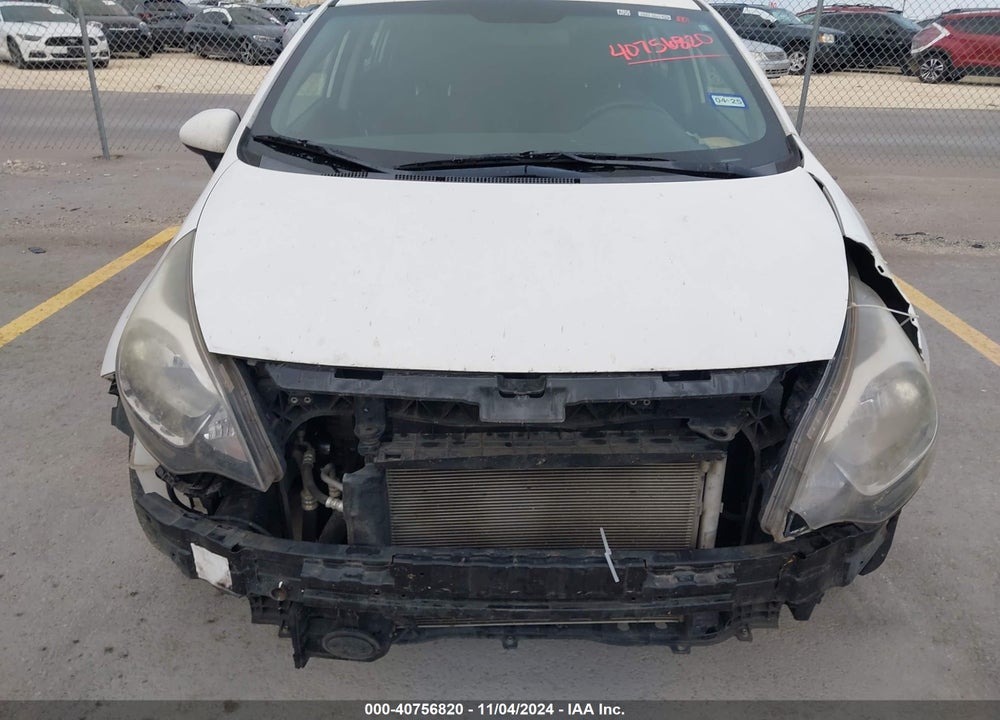 2013 KIA RIO LX VIN: KNADM4A34D6317897